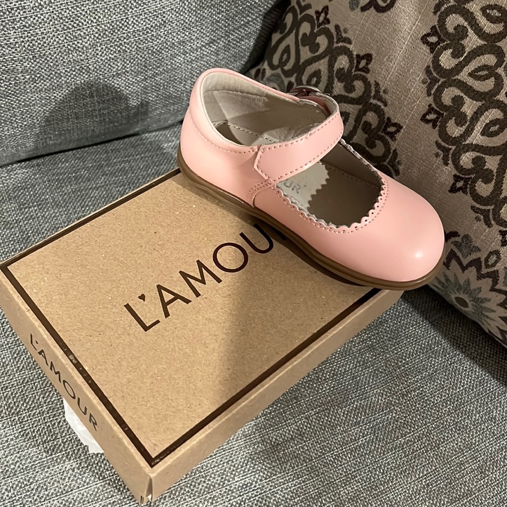New pink shoes